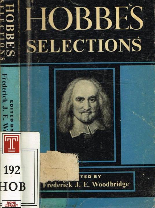 Hobbes selections - copertina