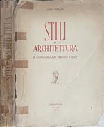 Stili di architettura e dizionario dei termini usuali
