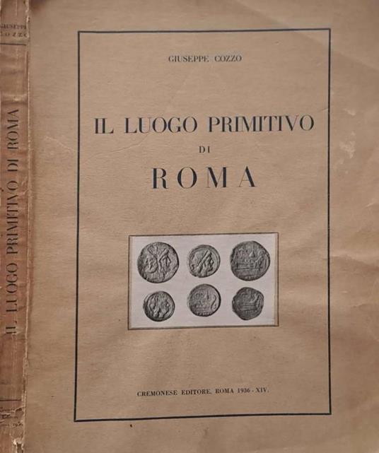 Il luogo primitivo di Roma - copertina