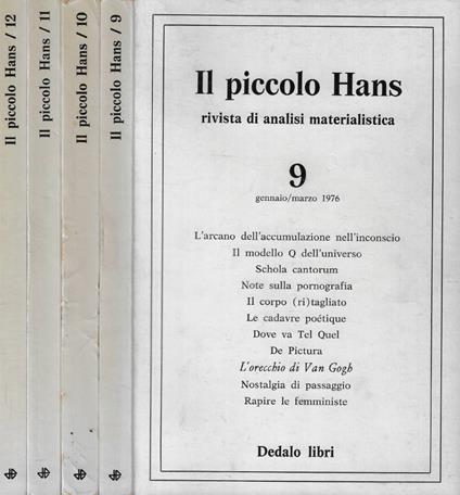 Il piccolo Hans Anno 1976 - copertina