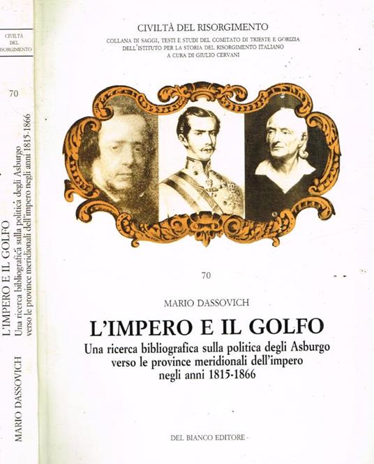 L' Impero e il Golfo - Mario Dassovich - copertina