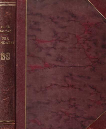 Der Landarzt - Honoré de Balzac - copertina