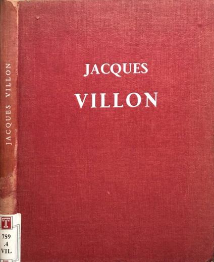 Jacques Villon - Dora Vallier - copertina