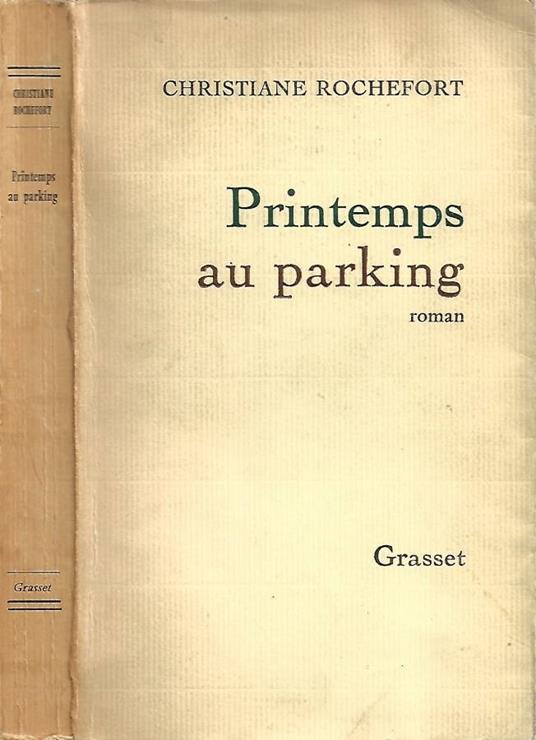 Printemps au Parking - Christiane Rochefort - copertina