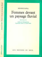 Femmes devant un paysage fluvial
