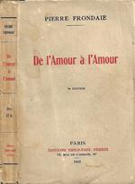 De l'Amour à l'Amour