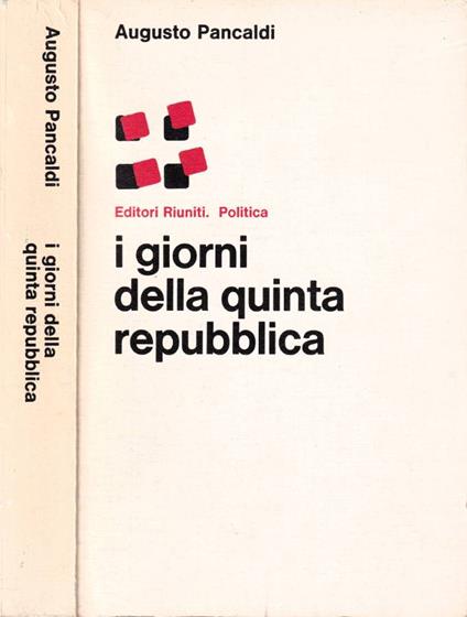 I giorni della quinta repubblica - copertina