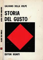 Schizzo di una storia del gusto