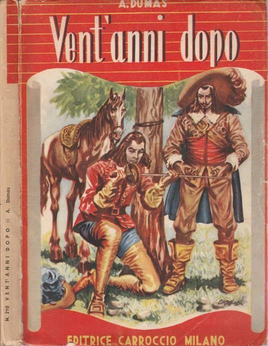 Vent'anni dopo - Alexandre Dumas - copertina