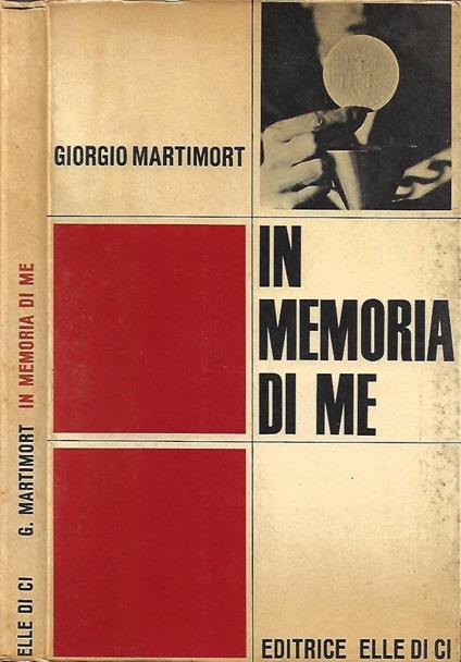 In memoria di me - copertina