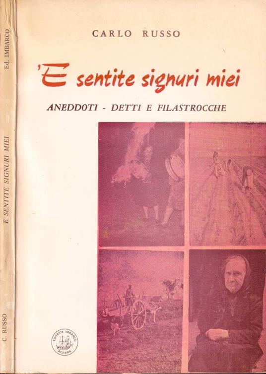 E sentite signuri miei - Carlo Russo - copertina