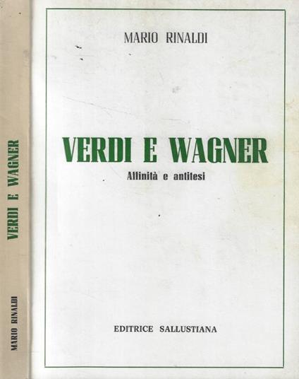 Verdi e Wagner - Mario Rinaldi - copertina