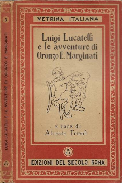 Luigi Lucatelli e le avventure di Oronzo E. Marginati - copertina