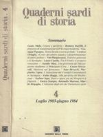 Quaderni sardi di storia n. 4 Anno 1983-1984