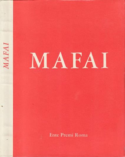 Mafai - Livia Velani - copertina
