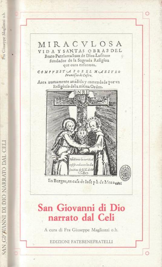San Giovanni di Dio narrato dal Celi - copertina