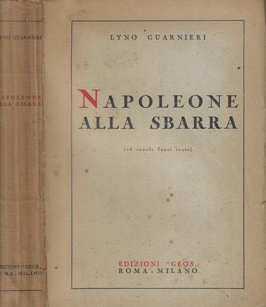 Napoleone alla sbarra - Lyno Guarnieri - copertina