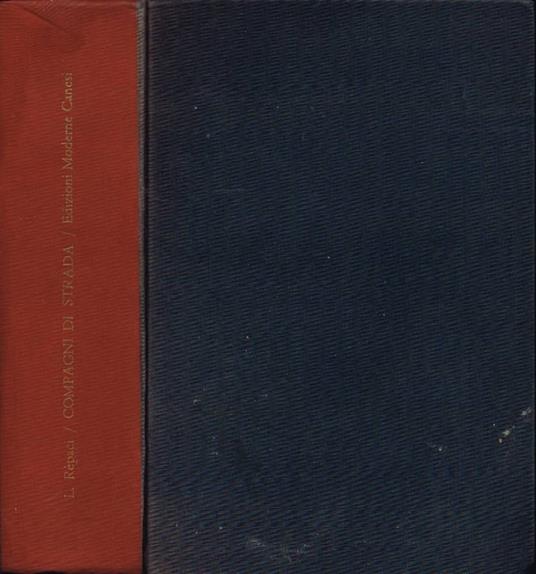 Compagni di strada - Leonida Rèpaci - copertina