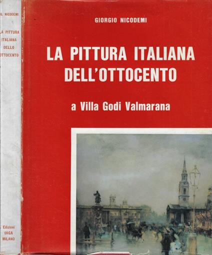 La pittura italiana dell'ottocento - Giorgio Nicodemi - copertina