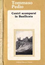 Centri scomparsi in Basilicata