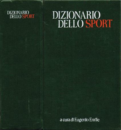 Dizionario dello Sport - copertina