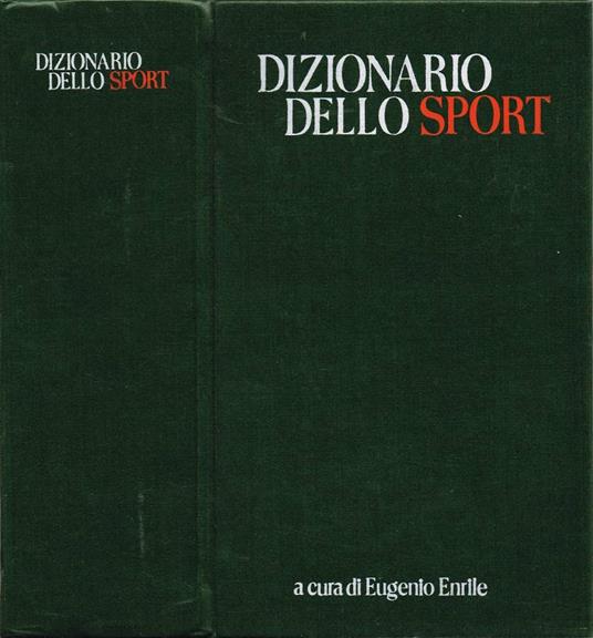 Dizionario dello Sport - copertina