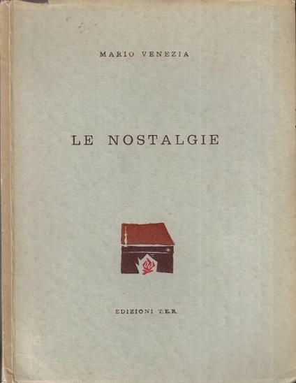 Le nostalgie - Mario Venezia - copertina