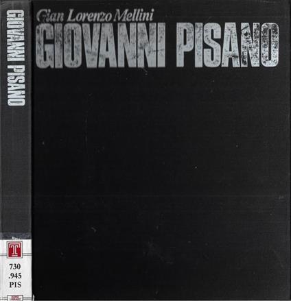 Giovanni Pisano - Gian Lorenzo Mellini - copertina
