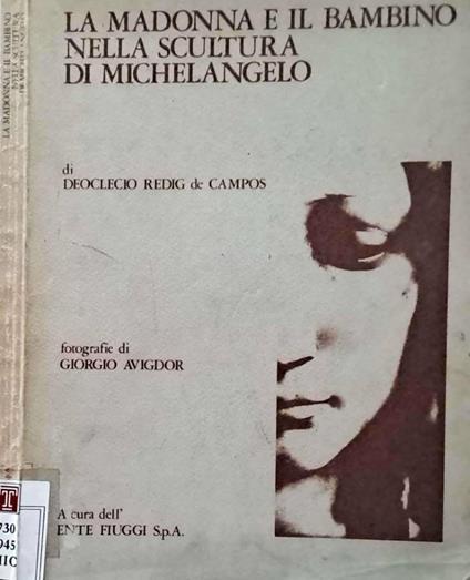 La Madonna e il bambino nella scultura di Michelangelo - copertina
