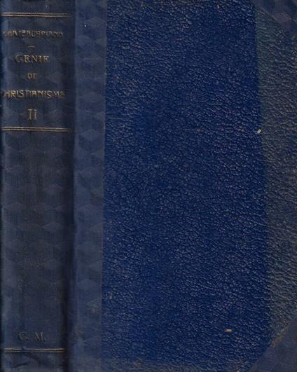 Génie du christianisme Tomo II - François-René de Chateaubriand - copertina