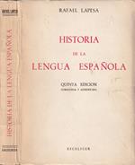 Historia de la lengua espanola