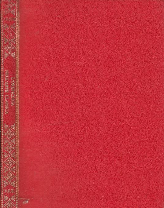 L' oreficeria nell'arte classica - Filippo Coarelli - copertina