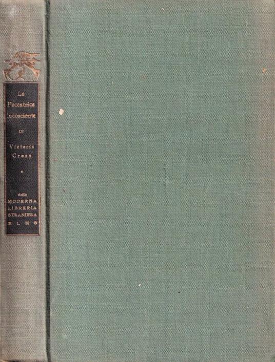 La peccatrice incosciente - copertina