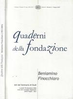 Quaderni della fondazione n. 3 Anno 2007- Atti del Seminario di Studio
