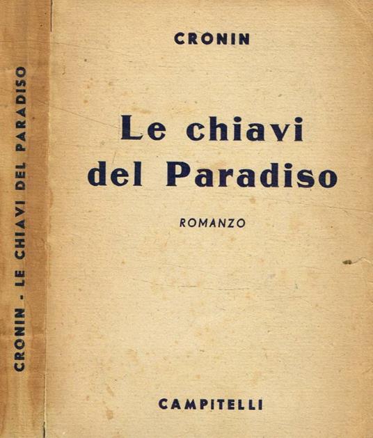 Le chiavi del paradiso - A. Joseph Cronin - copertina