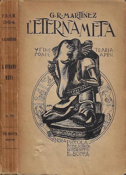 L' eterna mèta - Giuseppe Martinez - copertina