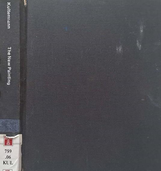 The New Painting - Udo Kultermann - copertina