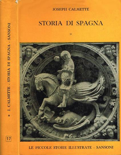 Storia di Spagna - Joseph Calmette - copertina
