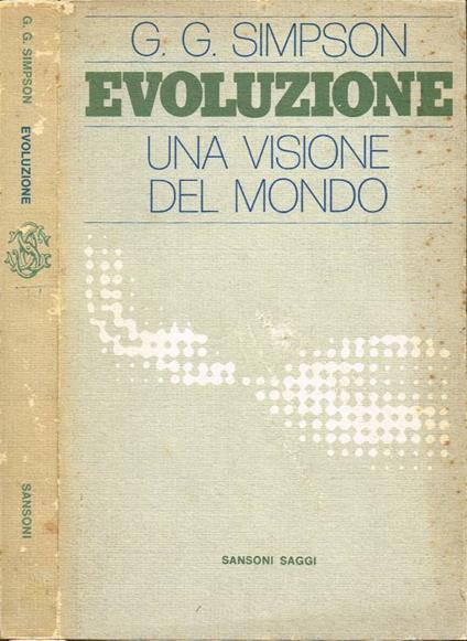 Evoluzione. Una visione del mondo - copertina