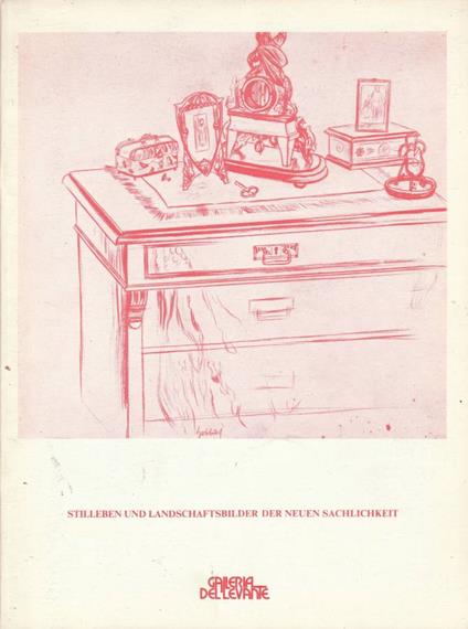 Stilleben und landschaftsbilder der neuen sachlichkeit - copertina