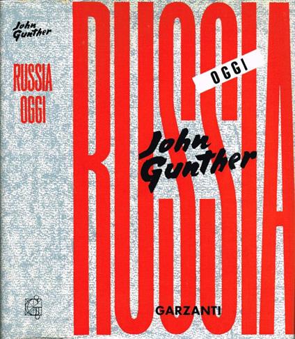 Russia - John Gunther - copertina