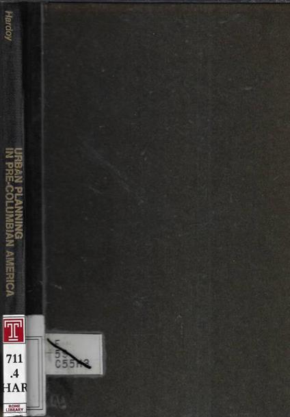 Urban planning in pre - columbian America - copertina