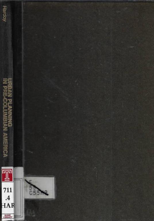Urban planning in pre - columbian America - copertina