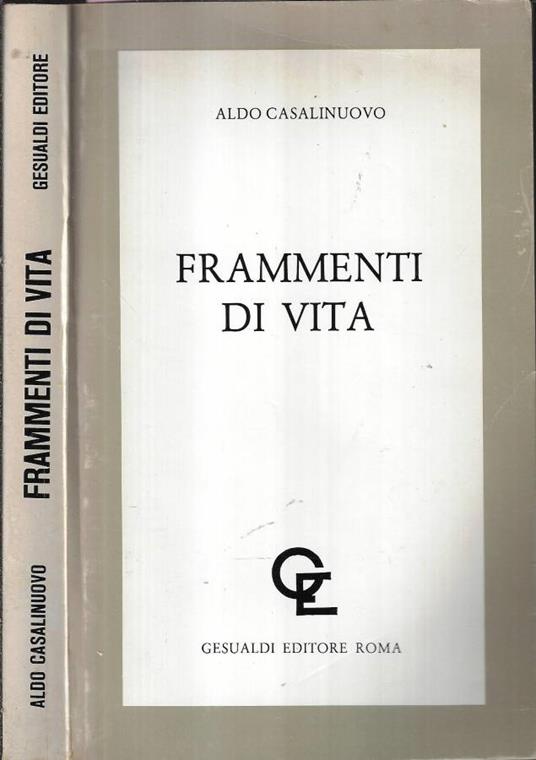 Frammenti di vita - copertina