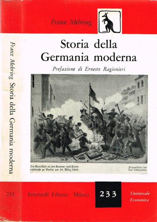 Storia della Germania moderna - Franz Mehring - copertina