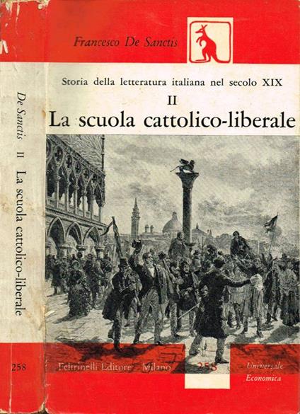 Storia della letteratura italiana nel secolo XIX - copertina
