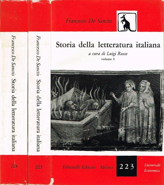 Storia della letteratura italiana - copertina