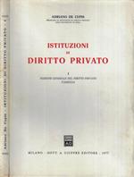 Istituzioni di diritto privato Vol. I
