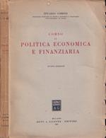 Corso di politica economica e finanziaria