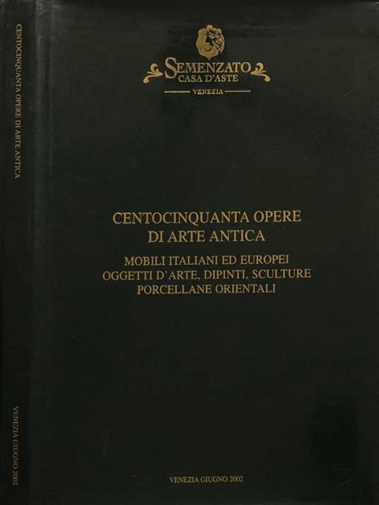 Centocinquanta opere di arte antica - copertina